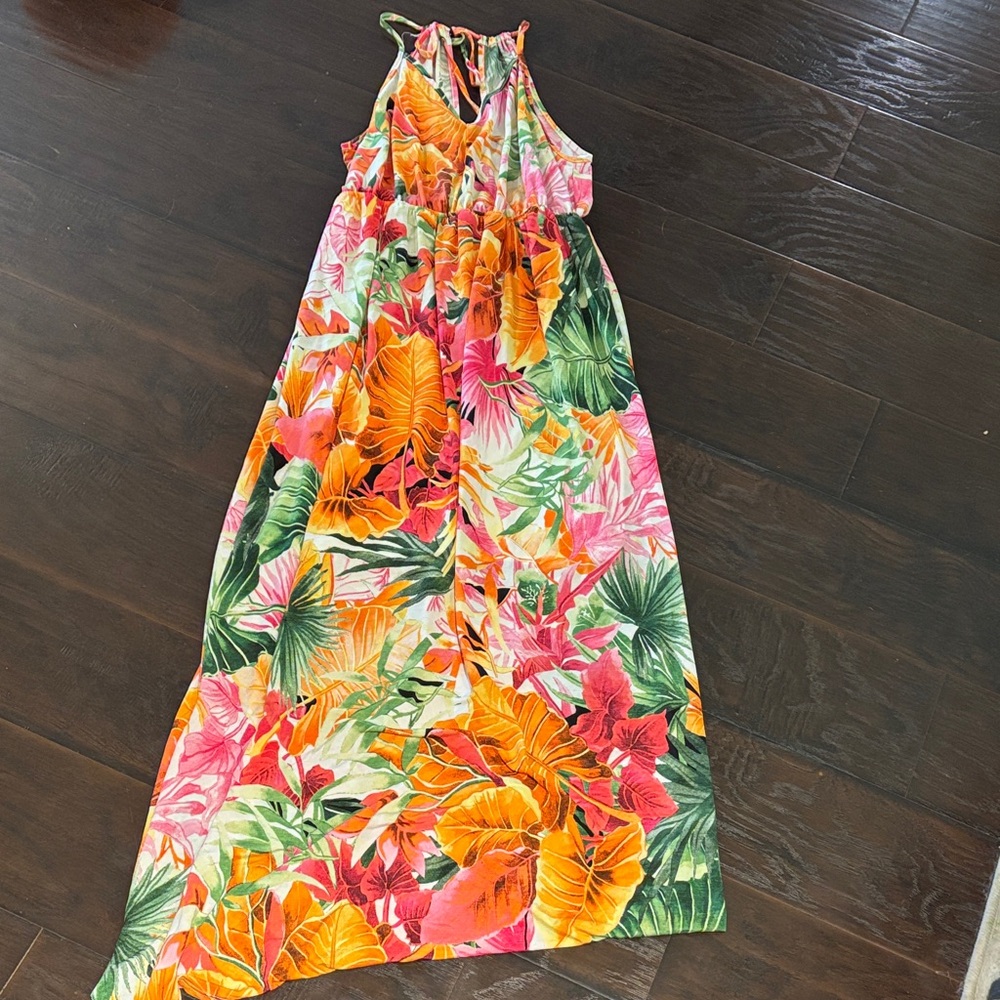 White Birch Summer Paradise Maxi Dress